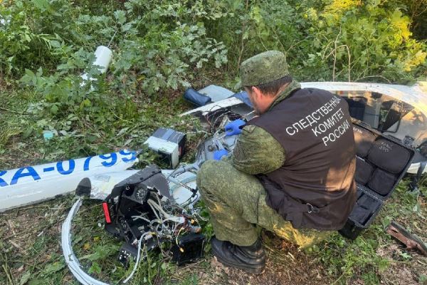 В Пензенской области рухнул планер, пилот погиб